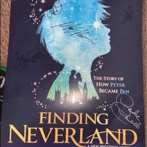 Finding Neverland Poster signed